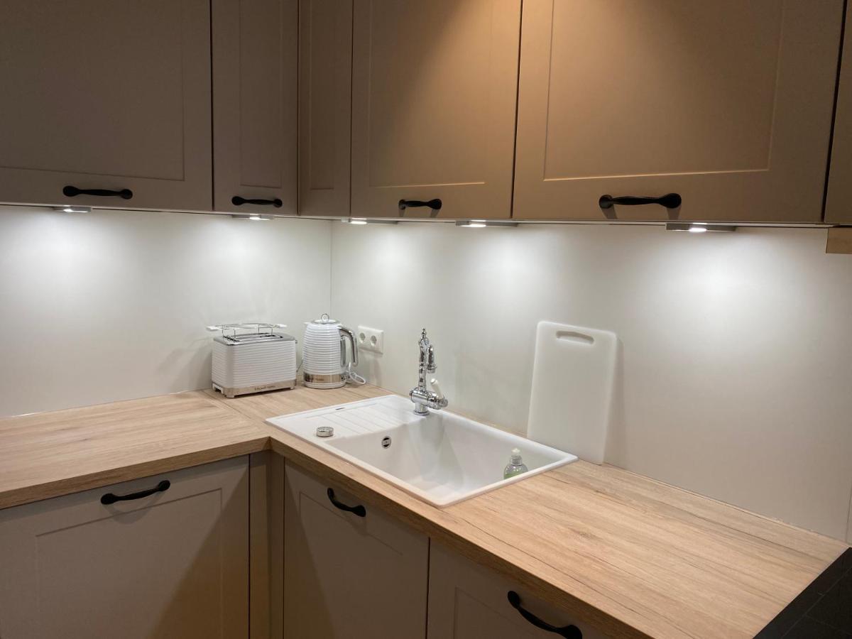 Moderne 3-Zi-Wohnung Mit Meerblick Direkt Am Strand Scharbeutz Exterior foto
